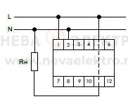 Указатель тока WT-1 (однофазный; 0.5-50А; цифровая индикация; монтаж на DIN-рейке 35мм 160-260В AC IP20) F&F EA04.008.001