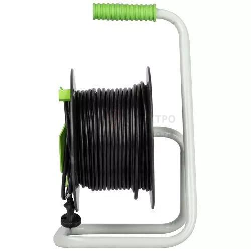 Удлинитель на пластик. катушке 1х40м без заземл. GAZ-2x1-40m Greenline ПВС 2х1 Эра Б0065109