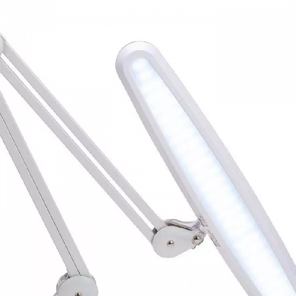 Светильник светодиодный настольн. Blue Stream 117LED бестеневой на струбцине регулировка яркости бел. Rexant 31-0409