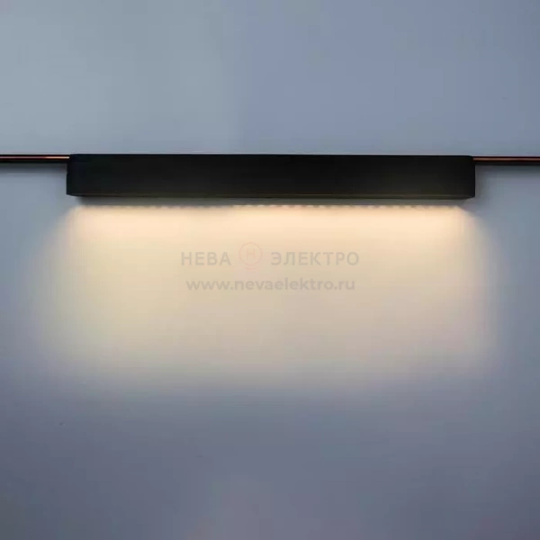 Светильник светодиодный трековый MTR16 1418 18Вт 3000К grid 60град. BL IP20 низковольтный Pro черн. JazzWay 5056459