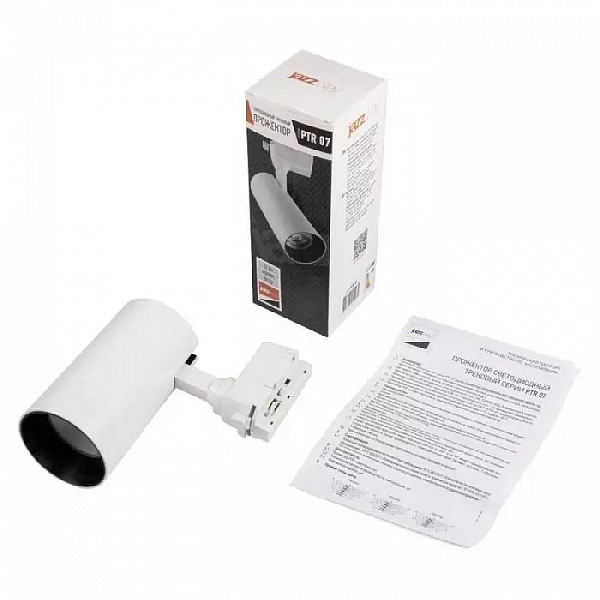 Светильник светодиодный трековый PTR 0732 32Вт 4000К IP40 24град. WH бел. JazzWay 5015265