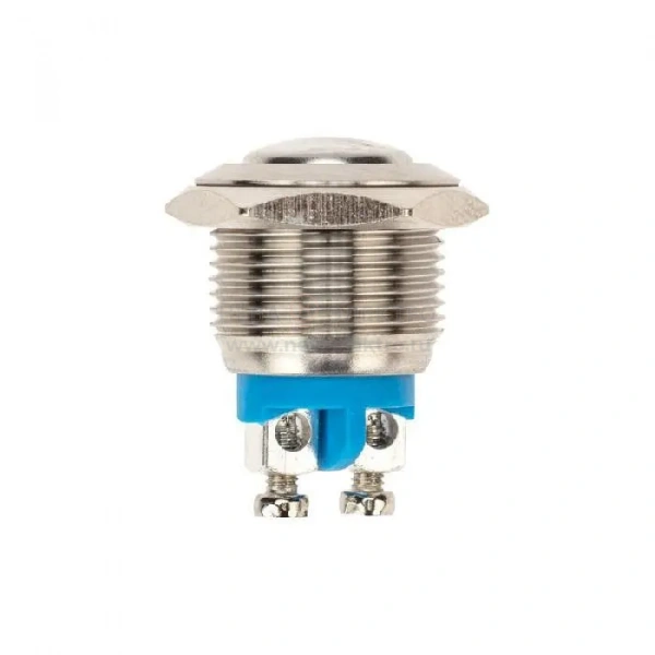 Кнопка антивандальная d16 Б/Фикс (2с винт) OFF-(ON) сфера (A16-A2) Rexant 36-3230