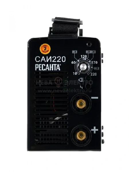 Инвертор сварочный САИ-220 220А d5 140-240В IP21 горячий старт Ресанта 65/3