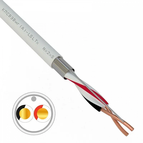 Кабель КПСВЭВнг(А)-LSLTx 1х2х1 (м) Rexant 01-4872-1