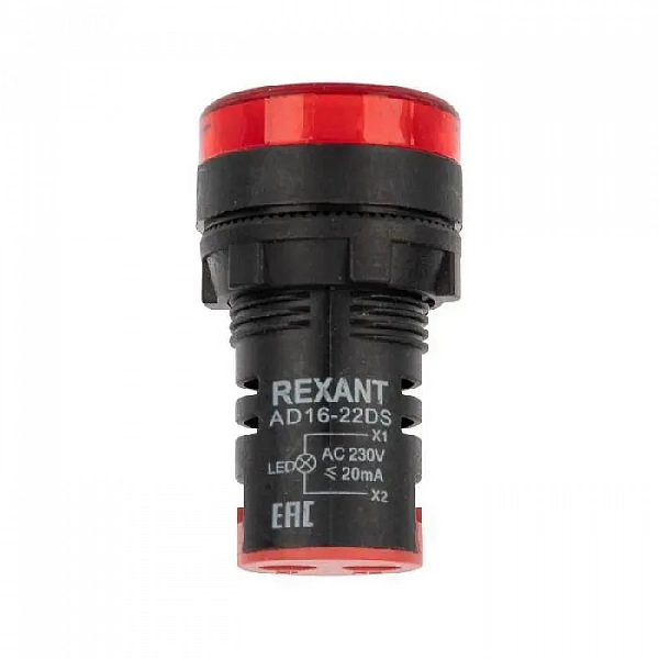 Матрица светодиодная AD22-230 В красн. Rexant 36-4740