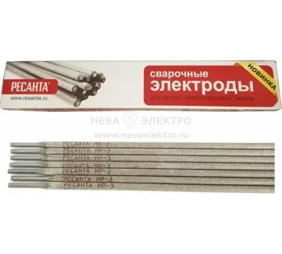 Электрод для ручной дуговой сварки МР-3 Ф4.0 (1кг) Ресанта 71/6/24