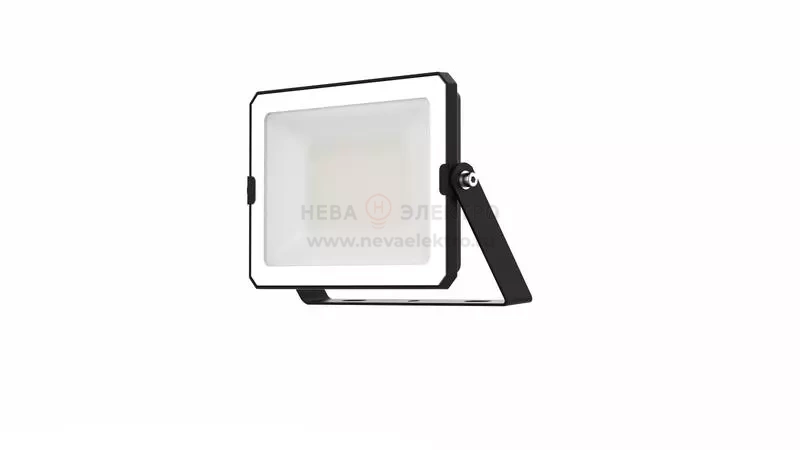 Прожектор светодиодный СДО FL ECO 30W 765 G4 уличный матов. стекло алюм. черн. LEDVANCE 4099854400094