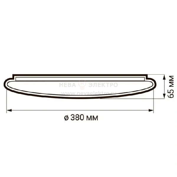 Светильник светодиодный декоративный PPB Starway-2 36Вт 4000К IP20 d380х65 настенно-потолочный бытовой JazzWay 5025516