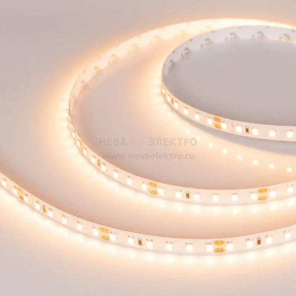 Лента светодиодная RT-A120-8mm 24V Warm 2700К 2835 9.6Вт/м IP20 (уп.5м) Arlight 010346(2)