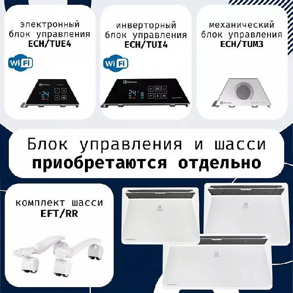 Модуль отопительный электрического конвектора Rapid Transformer ECH/R-2500 T Electrolux НС-1132881