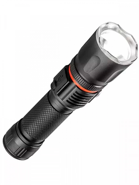 Фонарь ручной аккум. 4Вт T6LED/Li-ion18650 1200мА.ч алюм. КОСМОС KOC811Lit