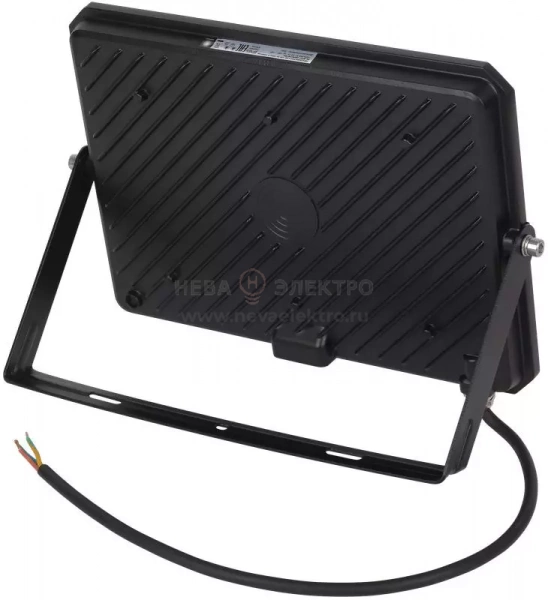 Прожектор светодиодный СДО FL ECO 100W 740 G4 уличный матов. стекло алюм. черн. LEDVANCE 4099854400155