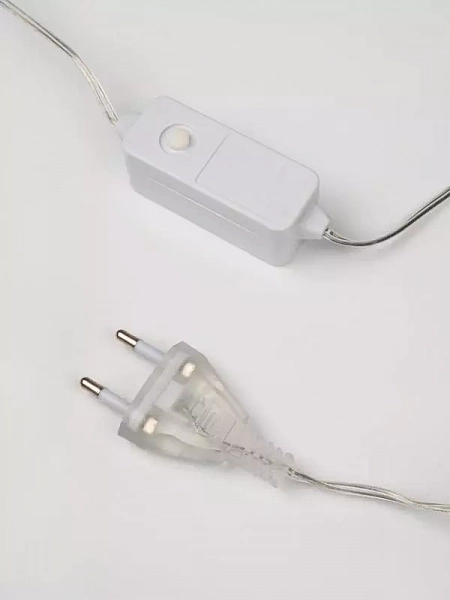 Гирлянда "Занавес" ICLLDM300W-C 300LED LED 3х3м 8режимов IP20 бел. SHLights 4690601054357