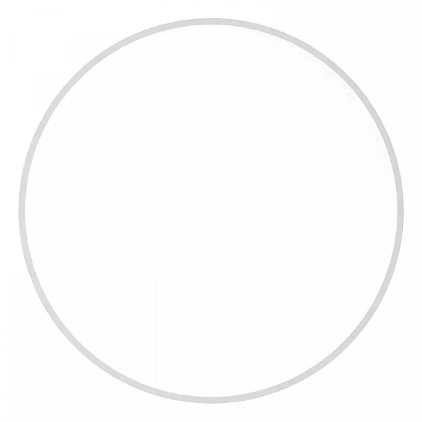 Светильник светодиодный накладной PLAIN 48Вт 4000К IP20 3840лм d370х55мм круг монтажн. платформа в комплекте бел. OGM O18-153