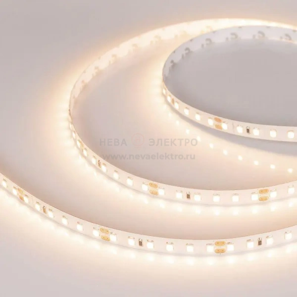 Лента светодиодная RT-A120-8mm 24V Warm 3000К CRI98 9.6Вт/м IP20 2835 открыт. (уп.5м) Arlight 027936(2)