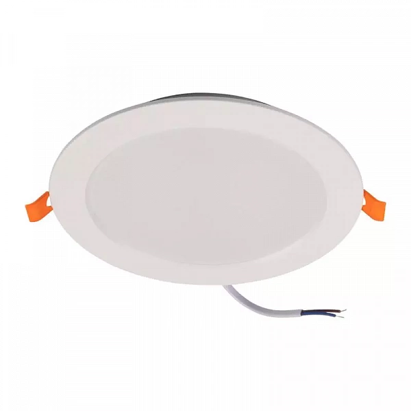 Светильник светодиодный PLED DL7 WH Downlight 18Вт 4000К IP54 170х26мм ДВО встраив. JazzWay 5046658