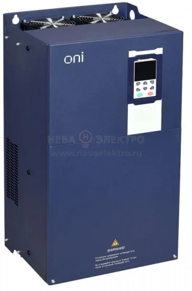 Преобразователь частоты K750 380В 3Ф 75-90кВт 150-176А ONI K750-33-7590M