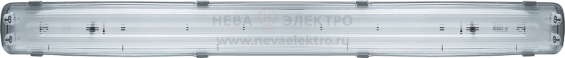 Светильник 61 086 DSP-04-1200-IP65-2хT8-G13 176-264В под лампу NLL T8 LED (аналог ЛСП 2х36) Navigator 61086
