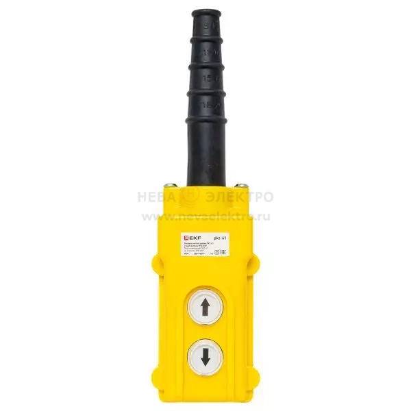 Пульт кнопочный ПКТ-61 IP65 на 2 кнопки PROxima EKF pkt-61