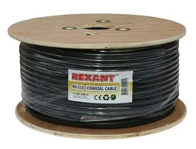Кабель RG-213 100м (м) Rexant 01-2041