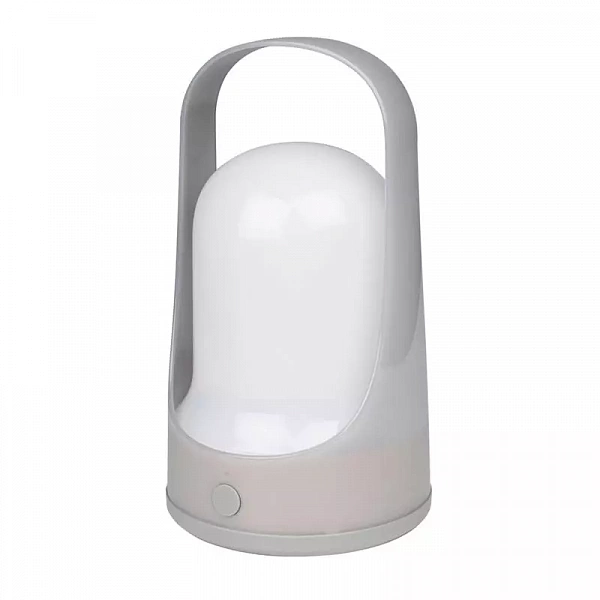 Фонарь светодиодный аккумуляторный кемпинговый Accu5-L60-gy 60SMDх0.5Вт 220/350/650лм 8000-9000К IP20 (Li-ion аккумулятор 3.7В 18650 3600мА.ч) диммер сер. JazzWay 5058323