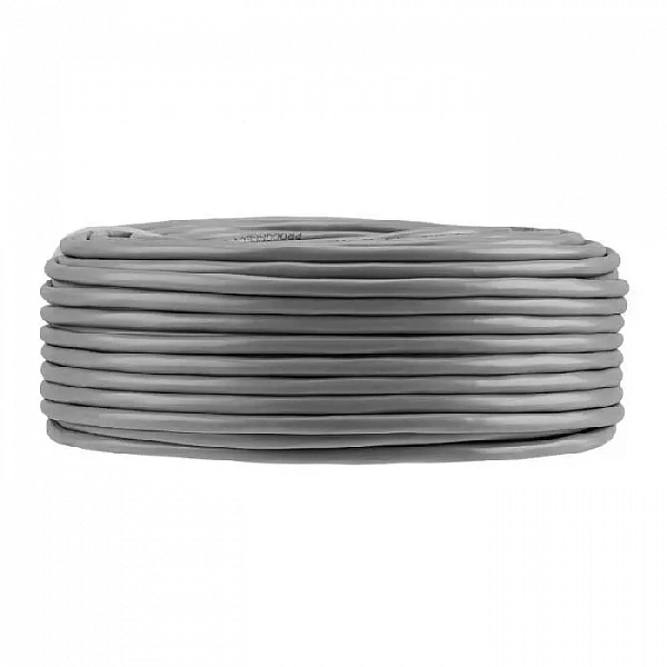 Кабель витая пара F/UTP кат.5e 4х2х0.50 24AWG solid CCA PVC INDOOR омедненный сер. (уп.50м) PROCONNECT 01-0142-3-50