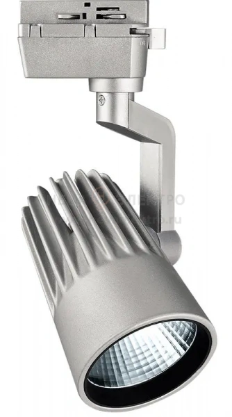 Светильник светодиодный трековый PTR 0125-2 25Вт 4000К IP40 24град. GR сер. Pro JazzWay 5023727