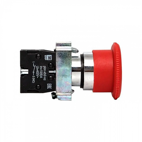 Кнопка "Грибок" BS542 NC поворотн. красн. PROxima EKF xb2-bs542
