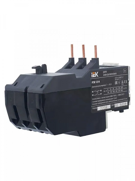 Реле тепл. РТИ 1314 7-10А KARAT IEK DRT10-0007-0010