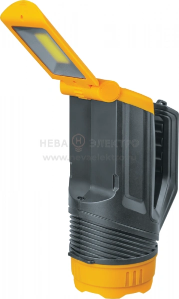 Фонарь-прожектор аккумуляторный кемпинговый 14 328 NPT-SP23-ACCU 1LED 5Вт + 1COB 5Вт аккум. 3.7В 2А.ч NAVIGATOR 14328