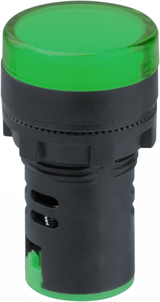 Лампа индикаторная 82 807 NBI-I-AD22-24-G d22мм 24В AC/DC зел. Navigator 82807