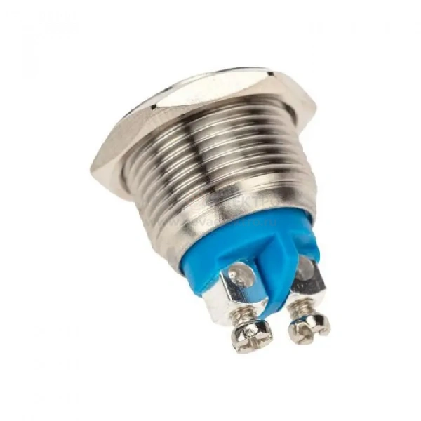 Кнопка антивандальная d16 Б/Фикс (2с винт) OFF-(ON) сфера (A16-A2) Rexant 36-3230