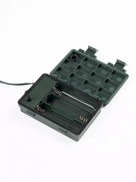 Гирлянда "Роса" DC-G06-120Y 120 microLED 12.1м. 8реж. 3хAA желт. ФАZА 5059634