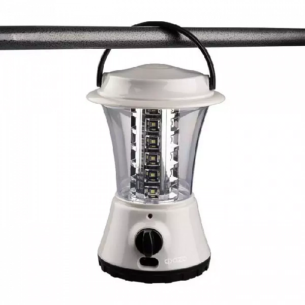 Фонарь аккумуляторный кемпинговый AccuF5-L36-gy 36LED аккум. 4В 1.6А.ч 10проц. 16ч/100проц. 2ч индикатор зарядки диммер сер. ФАZА 5027602