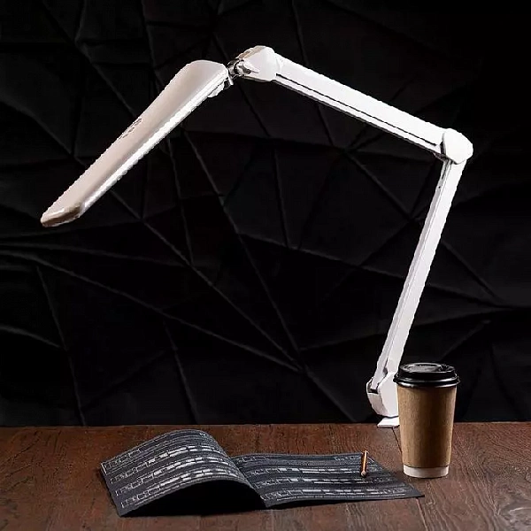 Светильник светодиодный настольн. ECO light 90SMD бестеневой на струбцине сенсорный диммер бел. Rexant 31-0408