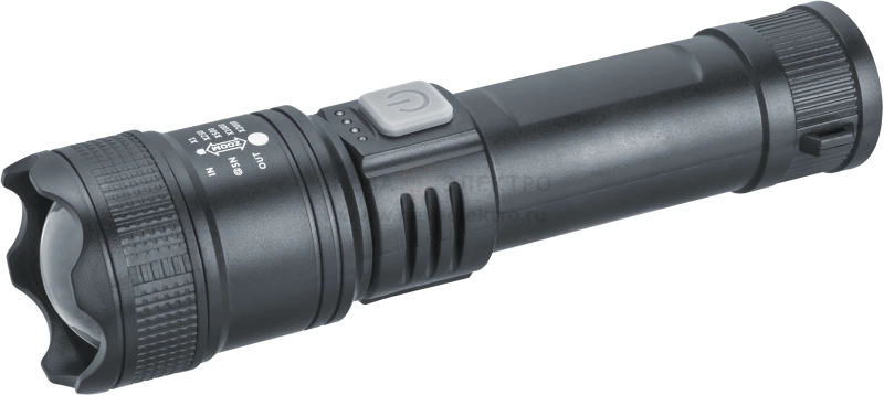 Фонарь аккумуляторный ручной 95 597 NPT-CP35-ACCU 1 LED 5 Вт Li-Ion 18650 3.7В 1.2А.ч пластик Navigator 95597