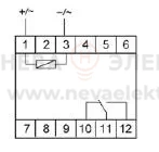 Реле промежуточное PK-1P/Un (монтаж на DIN-рейке 35мм 36В AC/DC 16А 1P IP20) F&F EA06.001.005