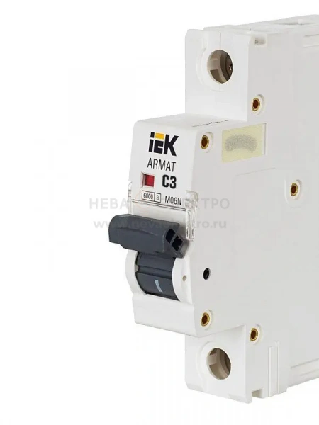 Выключатель автоматический модульный 1п C 3А M06N ARMAT IEK AR-M06N-1-C003