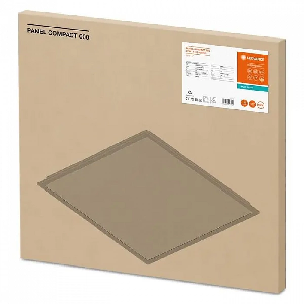 Светильник светодиодный Compact PL COMP ДВО-33Вт 600х600 33Вт 840 4000К 3630лм 600В IP40/IP20 CRI80 бел. панель LEDVANCE 4099854017902
