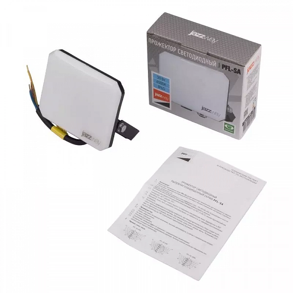 Прожектор светодиодный PFL-SA 30Вт IP65 6500К 2700лм OPAL СДО JazzWay 5070325