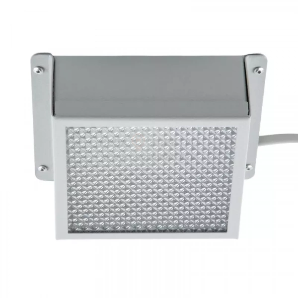 Светильник светодиодный ULP-1010 7W/4000K IP40 GRILYATO WHITE 7Вт 4000К IP40 630лм 100х100х37 потолочный встраив. грильято рассеив. призма с источником питания бел. Uniel UL-00007426