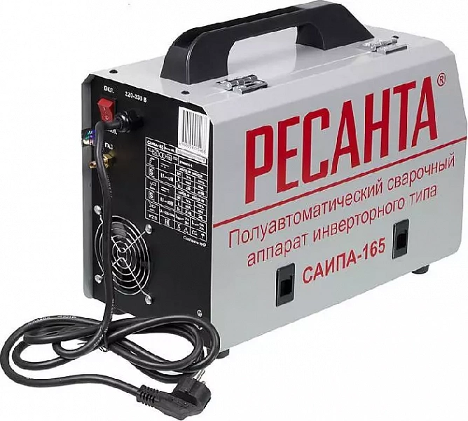 Аппарат сварочный полуавтоматический САИПА-165 160А d0.6-08мм 220В IP21 Ресанта 65/8