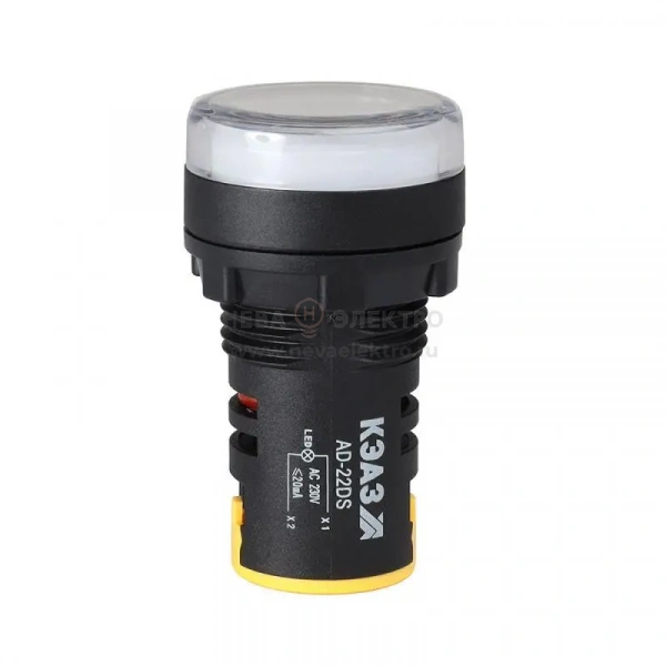 Лампа AD22DS(LED) матрица 22мм 230В бел. КЭАЗ 238572