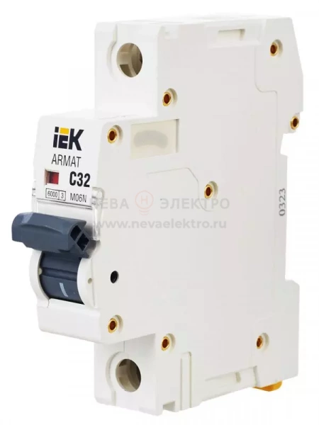 Выключатель автоматический модульный 1п C 32А M06N ARMAT IEK AR-M06N-1-C032
