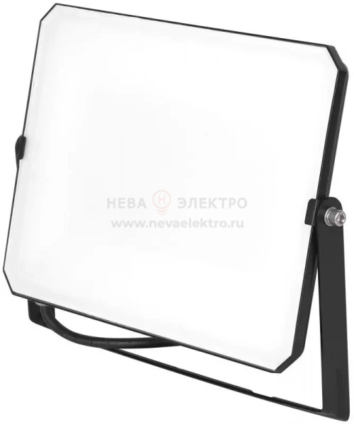 Прожектор светодиодный СДО FL ECO 100W 765 G4 уличный матов. стекло алюм. черн. LEDVANCE 4099854400179
