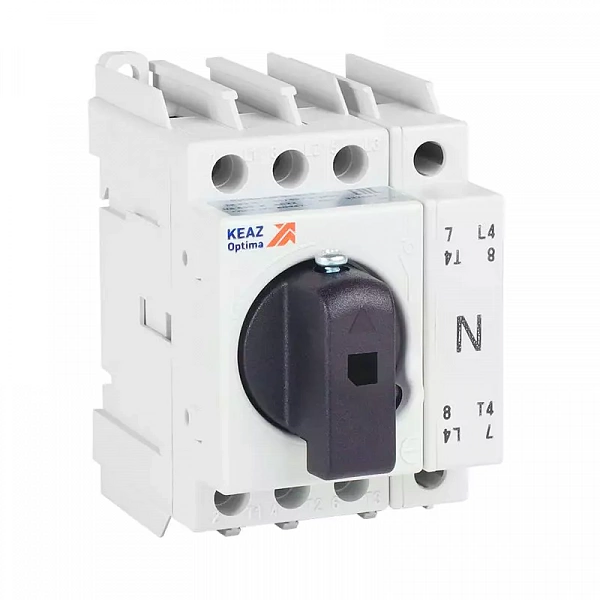 Выключатель-разъединитель 4п 63А OptiSwitch DI-63-4 КЭАЗ 332074