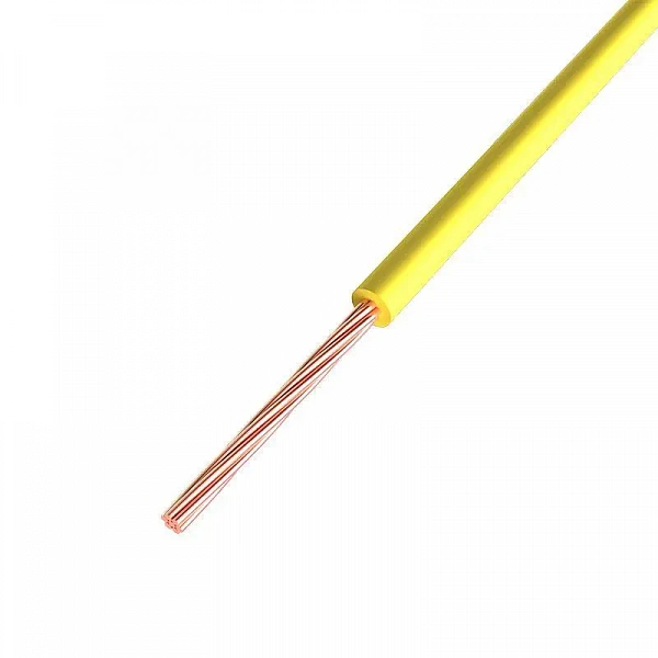 Провод ПГВА/ПВАМ 0.5 Cu Ж (уп.500м) Rexant 01-6512-1