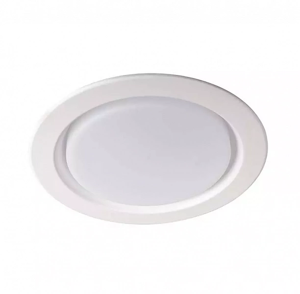 Светильник светодиодный PLED DL5 WH Downlight 18Вт 6500К IP40 ДВО встраив. JazzWay 5026483A