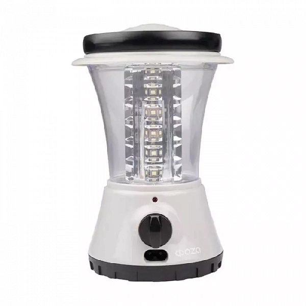 Фонарь аккумуляторный кемпинговый AccuF5-L36-gy 36LED аккум. 4В 1.6А.ч 10проц. 16ч/100проц. 2ч индикатор зарядки диммер сер. ФАZА 5027602