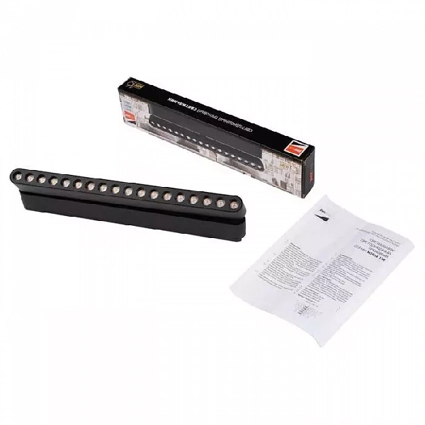 Светильник светодиодный трековый MTR16 1318R 18Вт 4000К IP20 spot 36град. BL низковольтный черн. Pro JazzWay 5057098